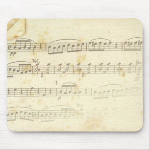 Mousepad partitura