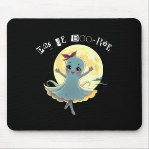 Mousepad Pas De Boo-rée Balé Engraçado Fantasma Dança de Ha