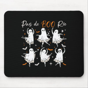 Mousepad Pas De Boo-rée Funny Balé Fantasma Dança Professor