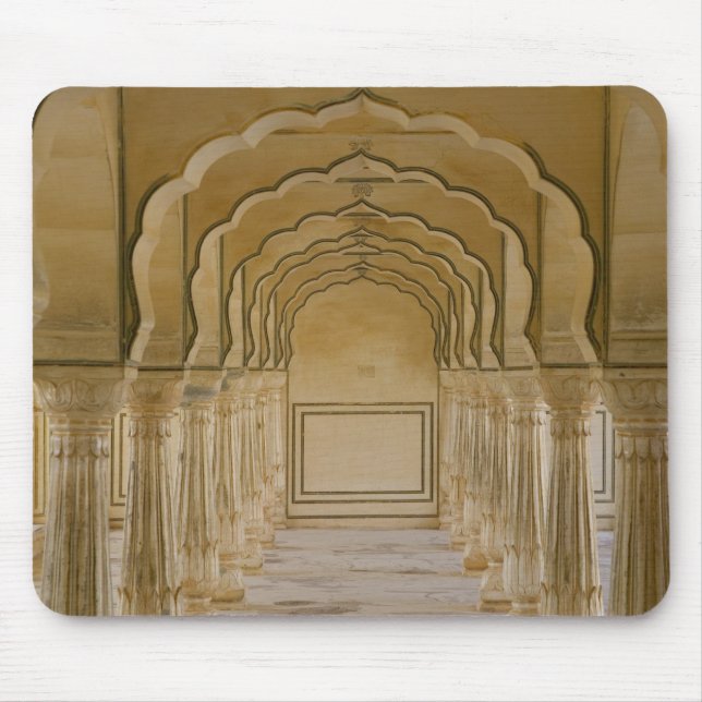 Mousepad Passagem arqueada com colunas dentro do Palácio de (Frente)
