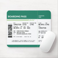 Passagem de embarque - Verde