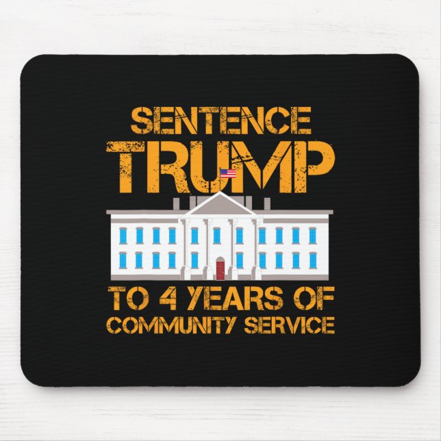 Mousepad Passagem Para Quatro Anos De Serviço Comunitário 1 (Frente)