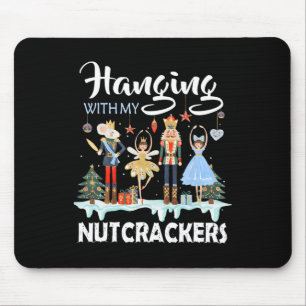 Mousepad Passando com meu Balé de Natal no Quadrado dos Noz