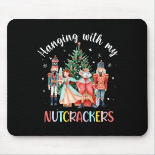 Mousepad Passando com meu Balé de Natal no Quadrado dos Noz