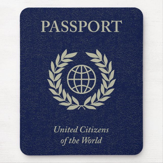 Mousepad passaporte da marinha (Frente)