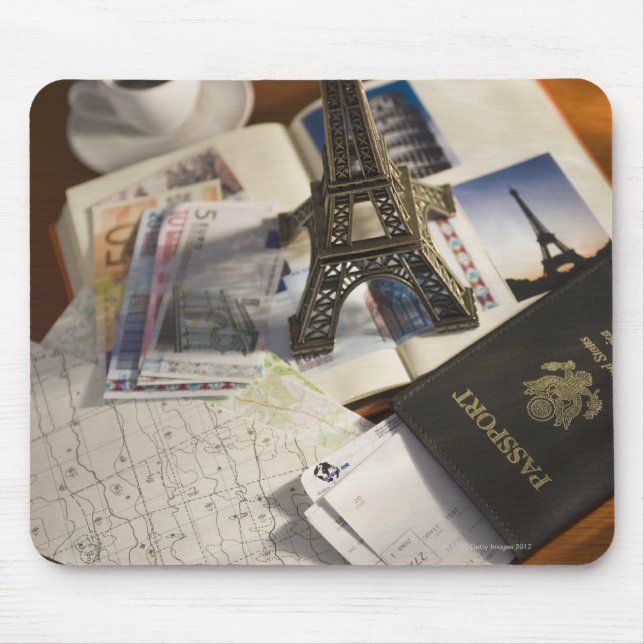Mousepad Passaporte e memorabilidades (Frente)