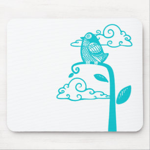 Mousepad Pássaro azul