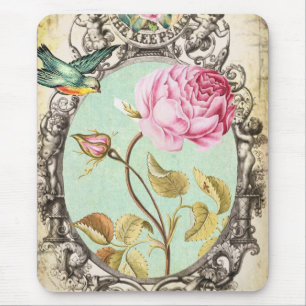 Mousepad Pássaro do *tHe & o RoSe*