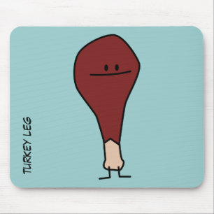 Mousepad Pássaro feliz da proteína do pilão do pé de