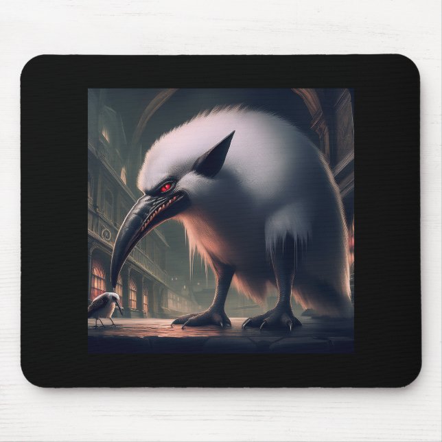 Mousepad Pássaro Mau ficou selvagem (Frente)