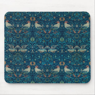 Mousepad Pássaro por William Morris, Arte Textil de Jardim