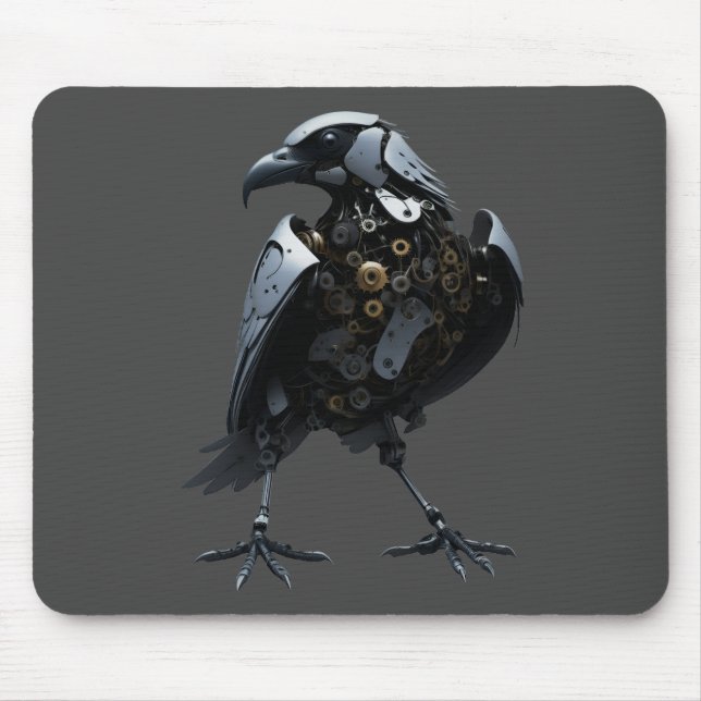 Mousepad Pássaro Robótico (Frente)