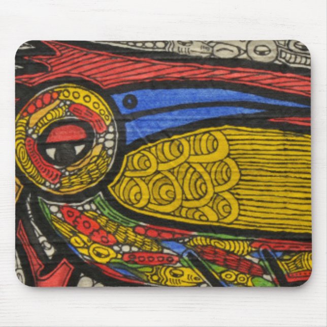 Mousepad Pássaros de cortejo (Frente)