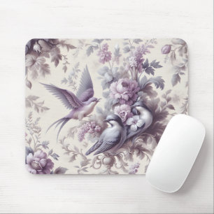 Mousepad Pássaros de Toile Fleurie franceses