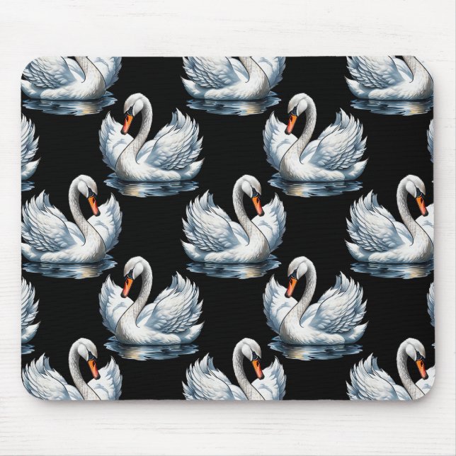 Mousepad Pássaros do Cisne - Design (Frente)
