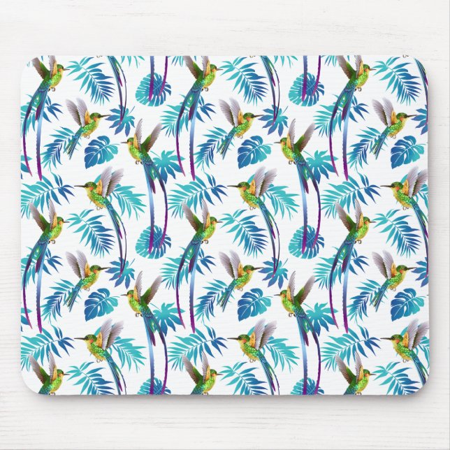 Mousepad Pássaros-do-mar Tropicais Longos (Frente)
