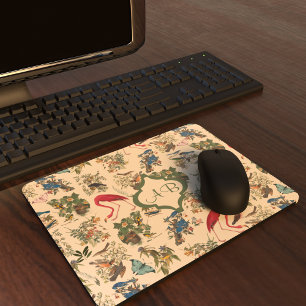 Mousepad Pássaros monogramas de John James Audubon