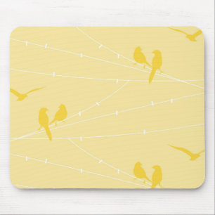 Mousepad Pássaros num fio