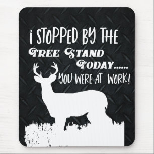 Mousepad Passatempo engraçado dos homens da caça dos cerv
