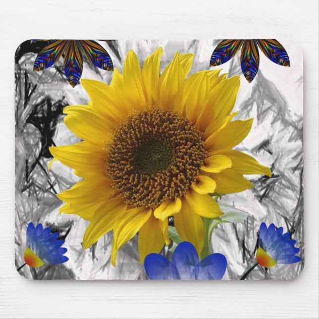 Mousepad Passe-mouse Girassol (Frente)