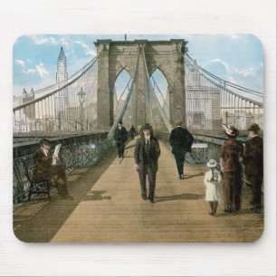 Mousepad Passeio da ponte de Brooklyn, Nova Iorque