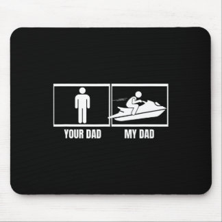 Mousepad Passeio de Jet Ski Seu Pai Meu Pai Filha Filho Jet