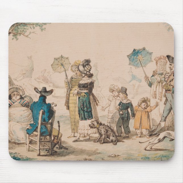 Mousepad Passeio no Champs-Elysees, 1811 (Frente)
