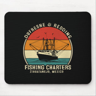 Mousepad Passeios de Pesca Dufresne e Redding - Barco Antig