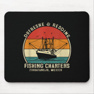 Mousepad Passeios de Pesca Dufresne e Redding - Barco Antig