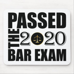 Mousepad Passou no exame de Bar 2020