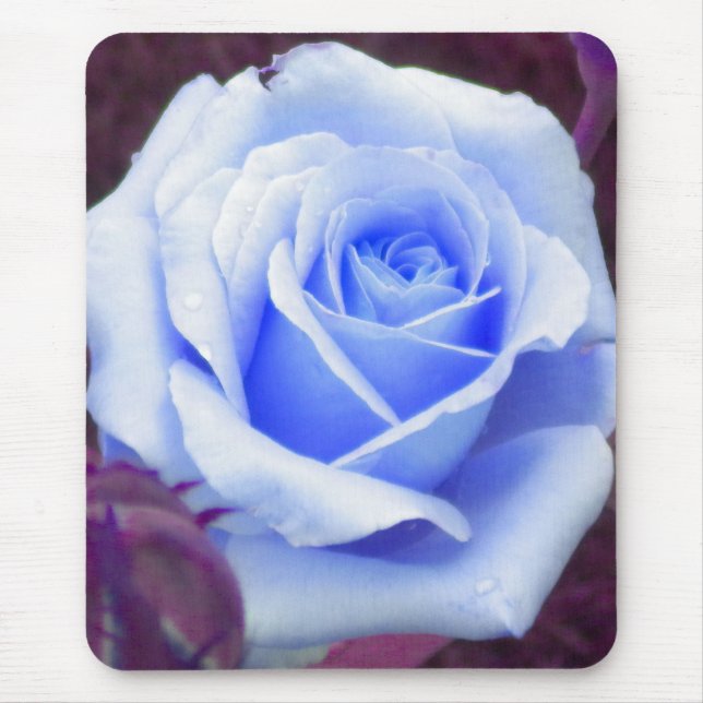Mousepad Pasta azul de mouse Rosa (Frente)