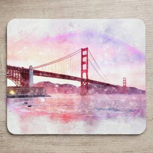 Mousepad Pasta da ponte ouro em São Francisco