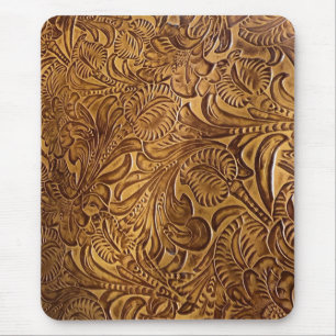 Mousepad Pasta de Arquivos de Couro Preto Bronca Arrefecida
