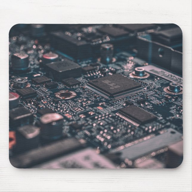 Mousepad Pasta de força personalizada de foto personalizada (Frente)