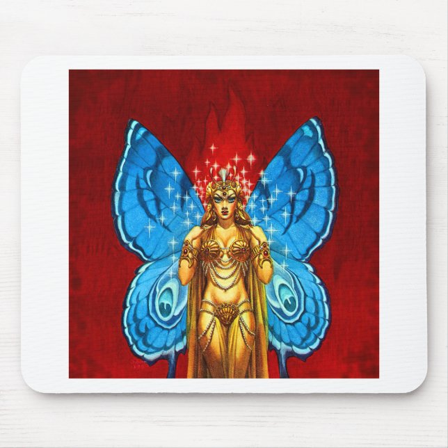Mousepad Pasta de Leite de Borboleta (Frente)