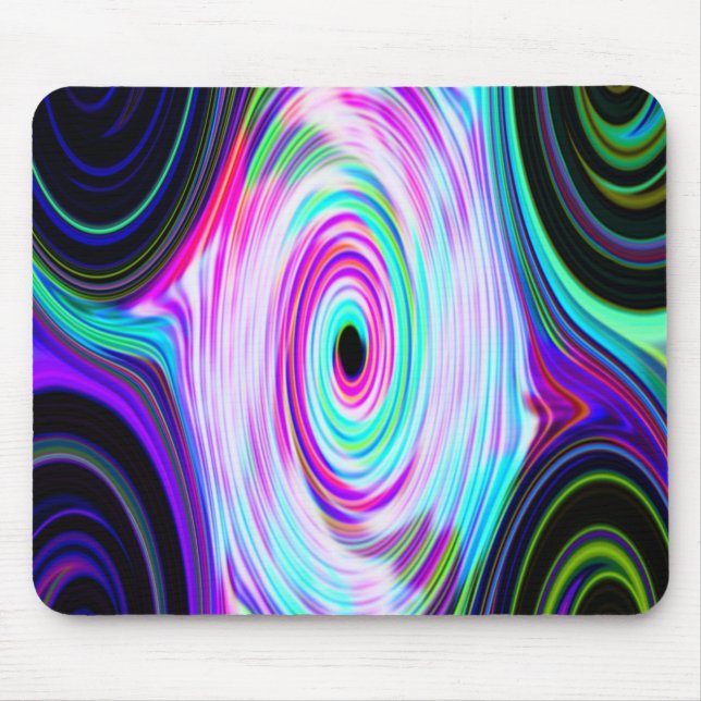 Mousepad Pasta de Mão Azul de Raio Cósmico 5 (Frente)