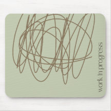 Pasta de mouse de borracha - é um trabalho em anda