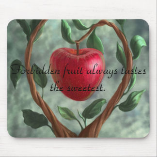 Mousepad Pasta de mouse de Fruta proibida