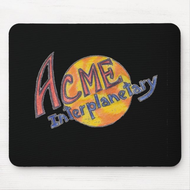 Mousepad Pasta de mouse interplanetária ACME (Frente)