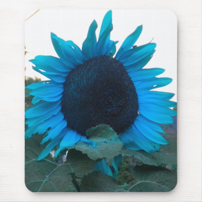 Mousepad Pasta de mouse Sunflower 2 azul (Frente)