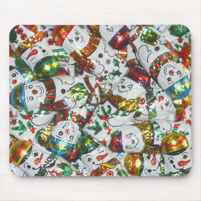 Mousepad Pasta de porcas de Neve Doce horizontal (Frente)