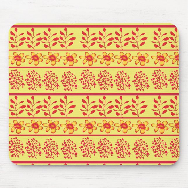 Mousepad Pasta de rato amarelo super-doce (Frente)