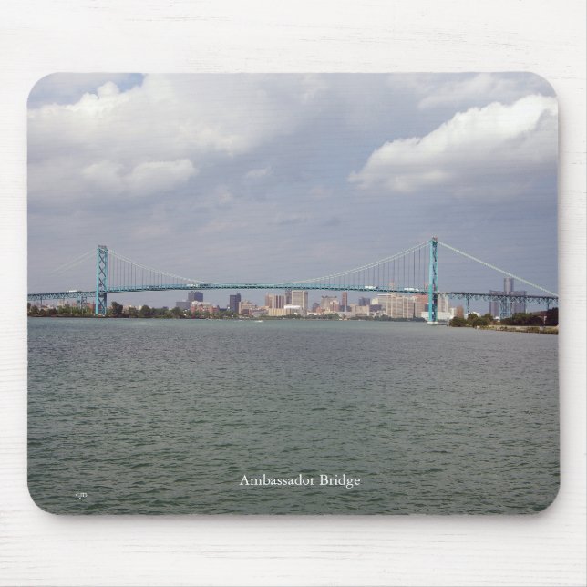 Mousepad Pasta de rato da ponte embaixadora (Frente)