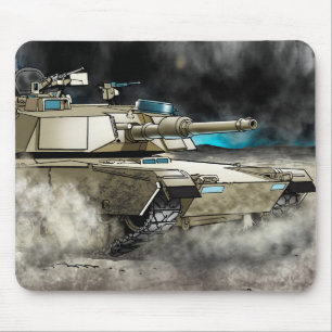 Mousepad Pasta de rato do tanque M1