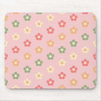 Mousepad Pasta de rato estética floral rosa