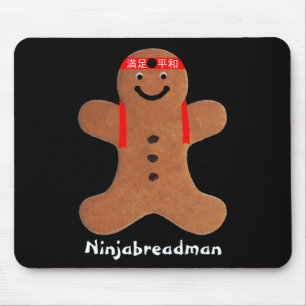 Mousepad Pasta de rato Ninjabreadman biscuit (biscoito)