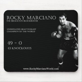 Mousepad Pasta de rato Rocky Marciano