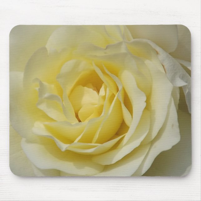 Mousepad Pasta de rato rosa branca (Frente)