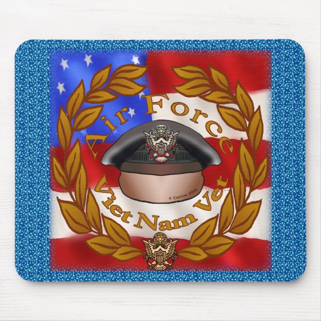 Mousepad Pasta de rato Vet do Air Force Viet Nam (Frente)