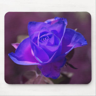 Mousepad Pasta de Rosa com rato roxo profundo